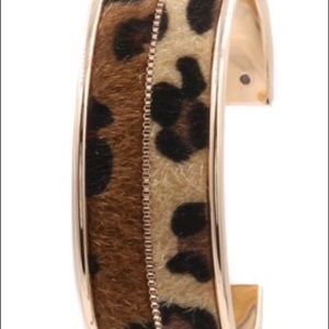 Leopard bangle cuff